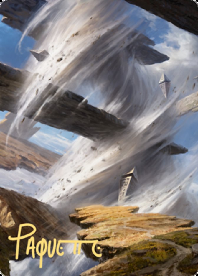 Plains 2 Art Card (Gold-Stamped Signature) [Zendikar Rising Art Series] | Jack's On Queen