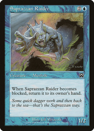 Saprazzan Raider [Mercadian Masques] | Jack's On Queen