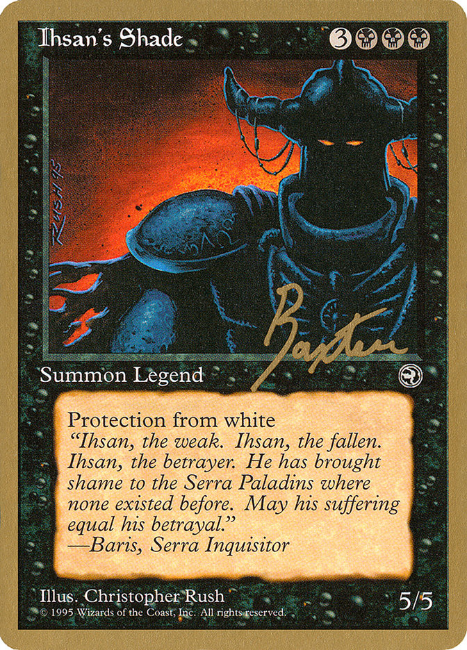 Ihsan's Shade (George Baxter) [Pro Tour Collector Set] | Jack's On Queen