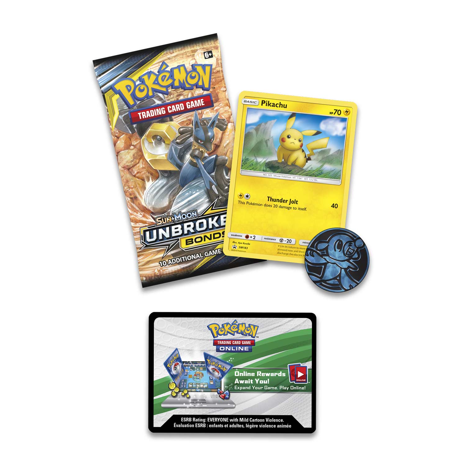 Sun & Moon: Unbroken Bonds - Single Pack Blister (Pikachu) | Jack's On Queen