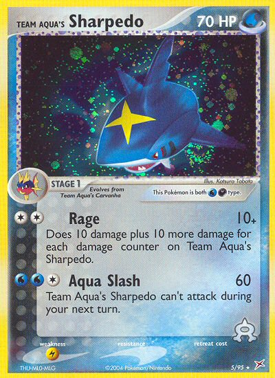 Team Aqua's Sharpedo (5/95) [EX: Team Magma vs Team Aqua] | Jack's On Queen