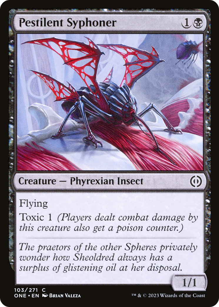 Pestilent Syphoner [Phyrexia: All Will Be One] | Jack's On Queen