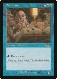 Archivist [Urza's Legacy] | Jack's On Queen