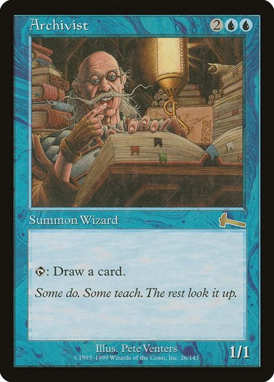 Archivist [Urza's Legacy] | Jack's On Queen