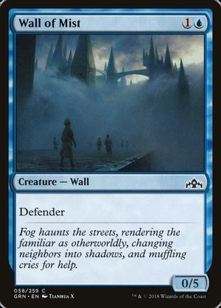 Wall of Mist [Guilds of Ravnica] | Jack's On Queen