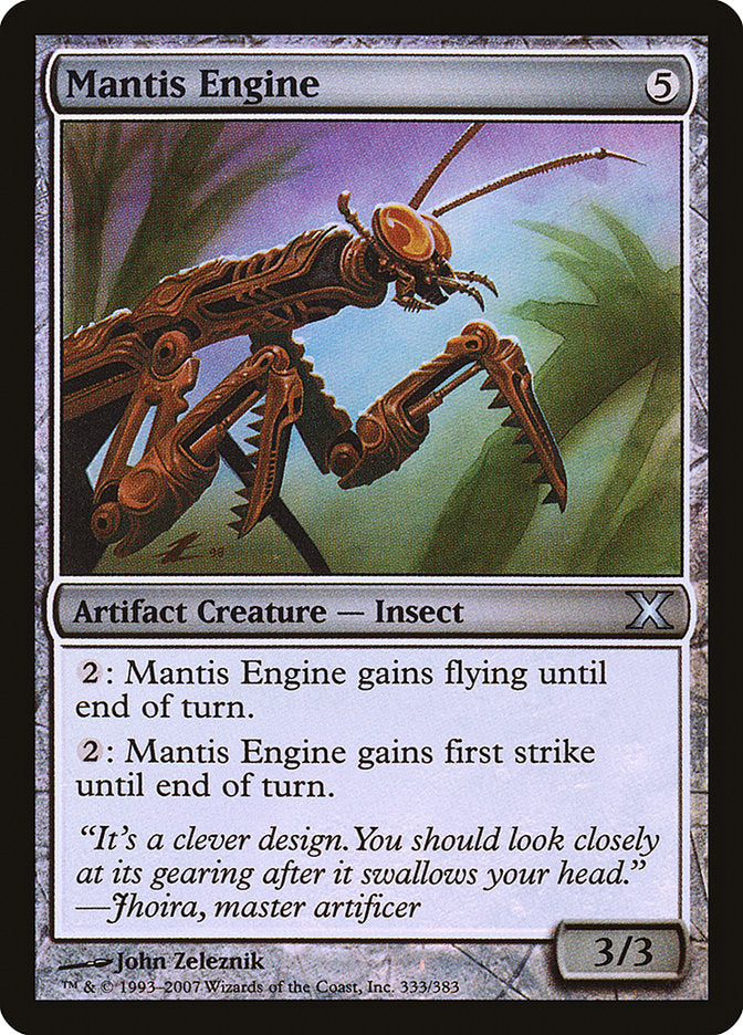 Mantis Engine (Premium Foil) [Tenth Edition] | Jack's On Queen