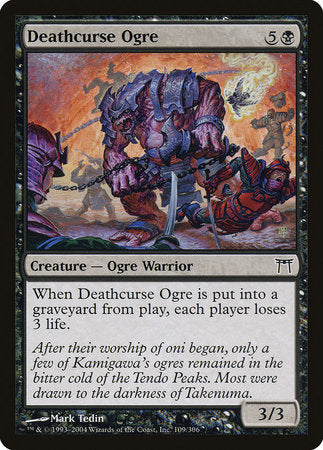 Deathcurse Ogre [Champions of Kamigawa] | Jack's On Queen