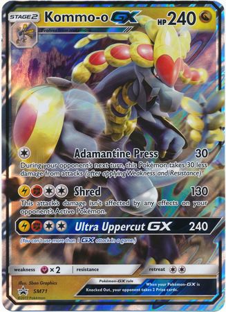 Kommo-o GX (SM71) (Jumbo Card) [Sun & Moon: Black Star Promos] | Jack's On Queen