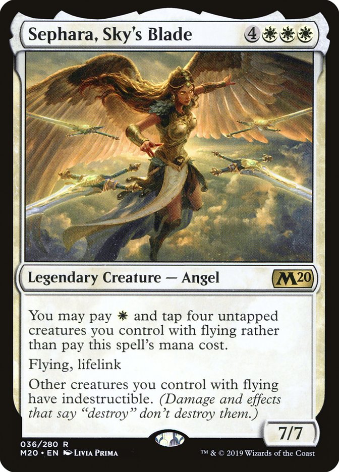 Sephara, Sky's Blade [Core Set 2020] | Jack's On Queen