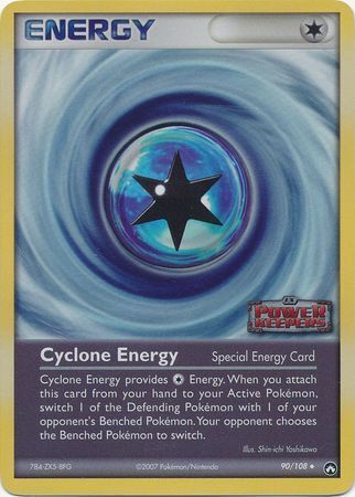 Cyclone Energy (90/108) (Stamped) [EX: Power Keepers] | Jack's On Queen