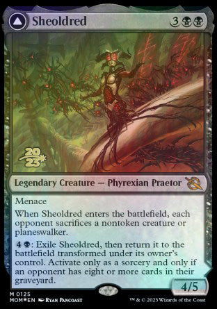 Sheoldred // The True Scriptures [March of the Machine Prerelease Promos] | Jack's On Queen