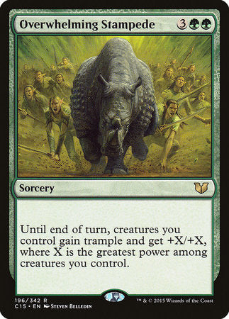 Overwhelming Stampede [Commander 2015] | Jack's On Queen