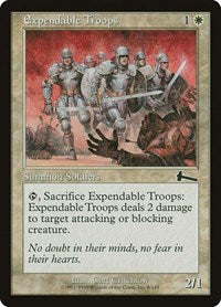 Expendable Troops [Urza's Legacy] | Jack's On Queen