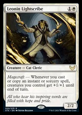 Leonin Lightscribe [Strixhaven: School of Mages] | Jack's On Queen