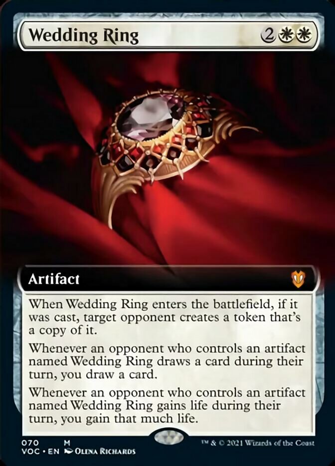 Wedding Ring (Extended) [Innistrad: Crimson Vow Commander] | Jack's On Queen