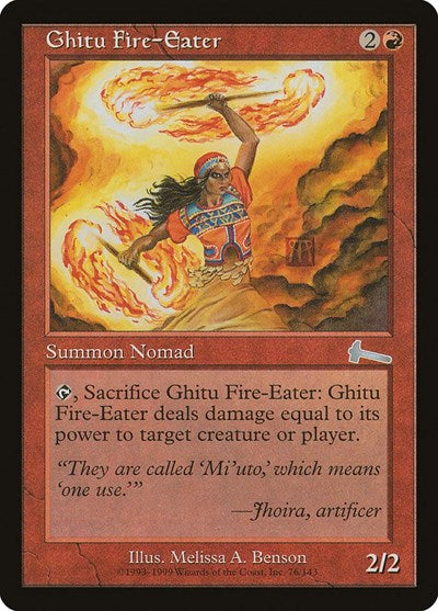 Ghitu Fire-Eater [Urza's Legacy] | Jack's On Queen