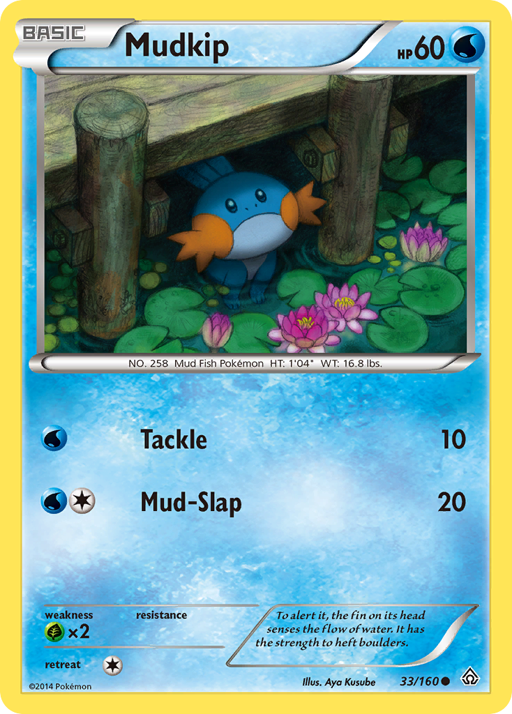 Mudkip (33/160) [XY: Primal Clash] | Jack's On Queen