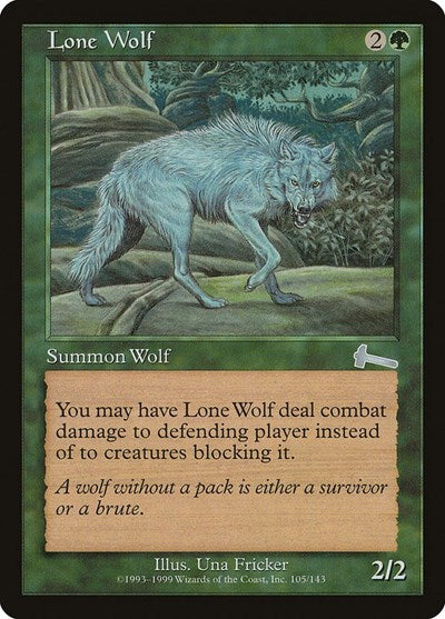 Lone Wolf [Urza's Legacy] | Jack's On Queen