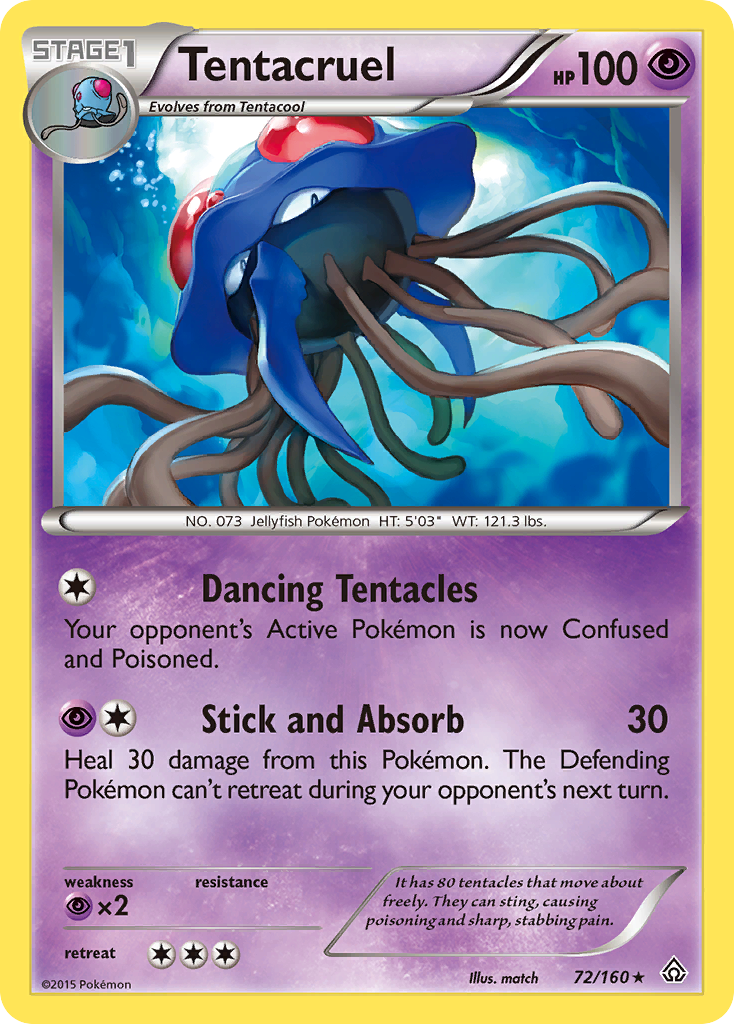 Tentacruel (72/160) [XY: Primal Clash] | Jack's On Queen