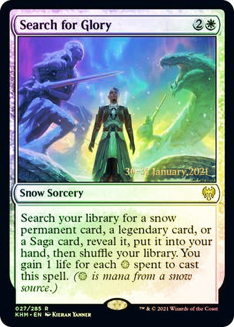 Search for Glory  [Kaldheim Prerelease Promos] | Jack's On Queen