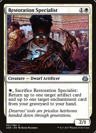 Restoration Specialist [Aether Revolt] | Jack's On Queen