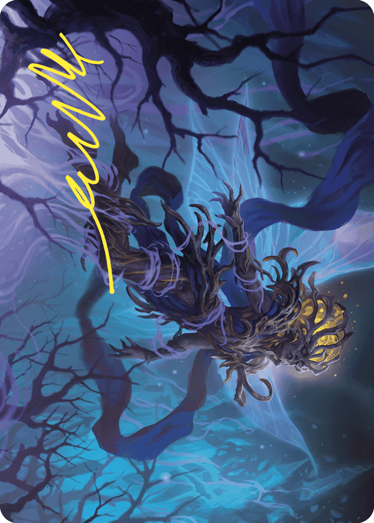 Sleep-Cursed Faerie Art Card (Gold-Stamped Signature) [Wilds of Eldraine Art Series] | Jack's On Queen