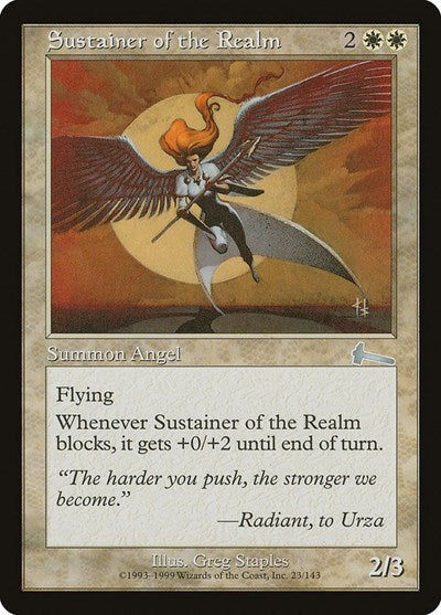 Sustainer of the Realm [Urza's Legacy] | Jack's On Queen
