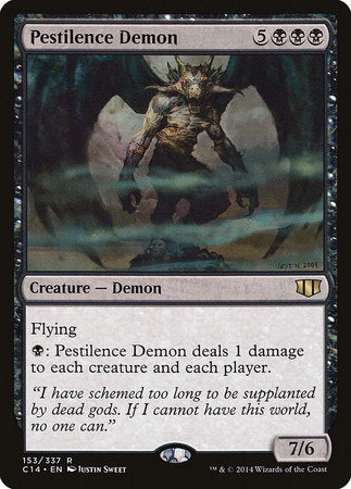 Pestilence Demon [Commander 2014] | Jack's On Queen