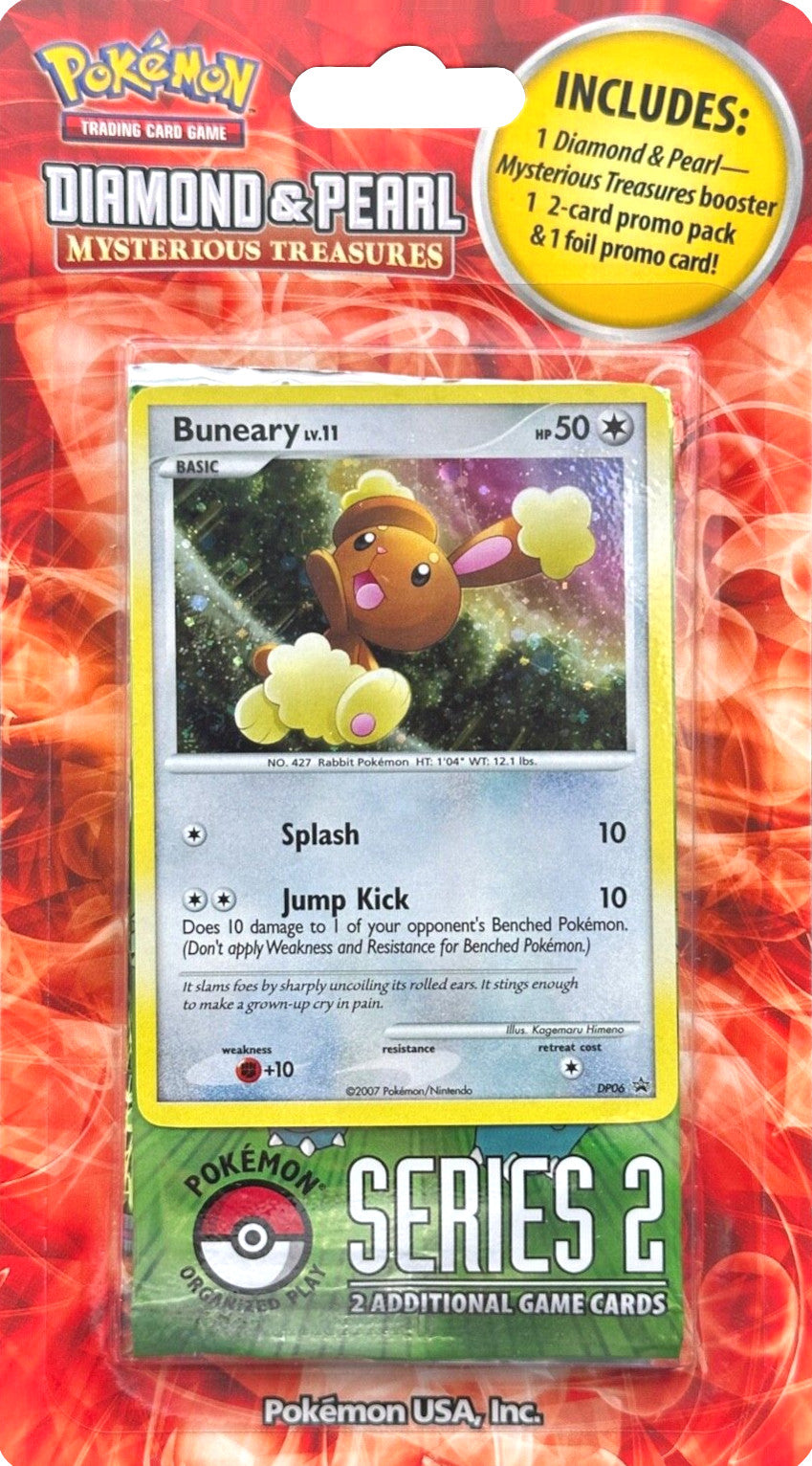 Diamond & Pearl: Mysterious Treasures - 2-Pack Blister (Buneary) | Jack's On Queen