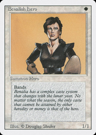 Benalish Hero [Revised Edition] | Jack's On Queen