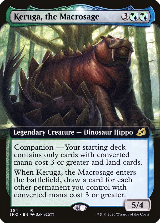 Keruga, the Macrosage (Extended Art) [Ikoria: Lair of Behemoths] | Jack's On Queen