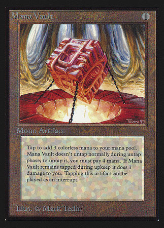 Mana Vault (IE) [Intl. Collectors’ Edition] | Jack's On Queen