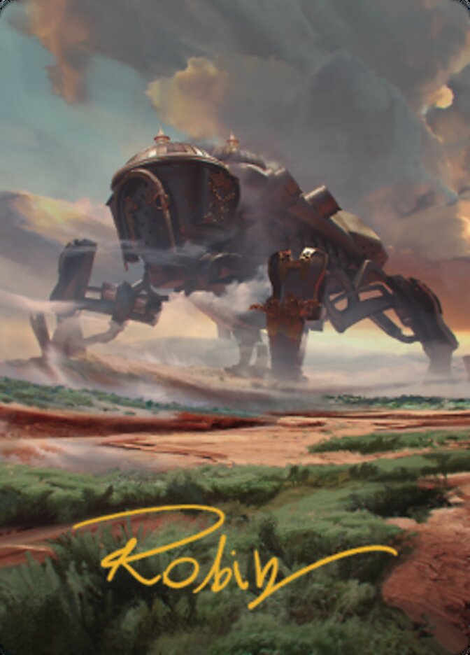 Plains (2) Art Card (Gold-Stamped Signature) [The Brothers' War Art Series] | Jack's On Queen