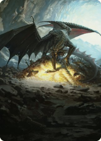 Ancient Copper Dragon Art Card (04) [Commander Legends: Battle for Baldur's Gate Art Series] | Jack's On Queen