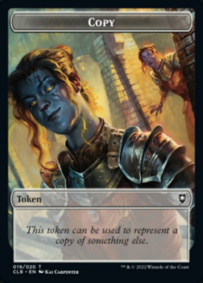 Copy Token [Commander Legends: Battle for Baldur's Gate Tokens] | Jack's On Queen