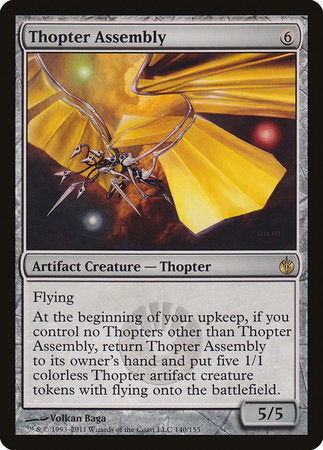 Thopter Assembly [Mirrodin Besieged] | Jack's On Queen