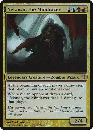 Nekusar, the Mindrazer (Commander 2013) [Commander 2013 Oversized] | Jack's On Queen