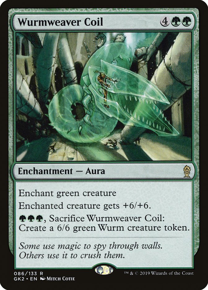 Wurmweaver Coil [Ravnica Allegiance Guild Kit] | Jack's On Queen