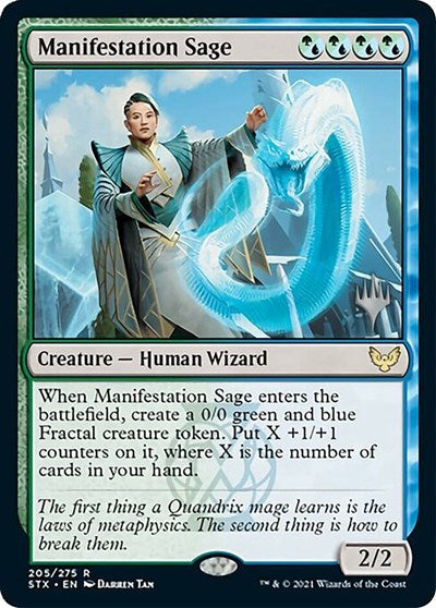 Manifestation Sage (Promo Pack) [Strixhaven: School of Mages Promos] | Jack's On Queen