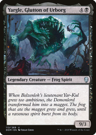 Yargle, Glutton of Urborg [Dominaria] | Jack's On Queen