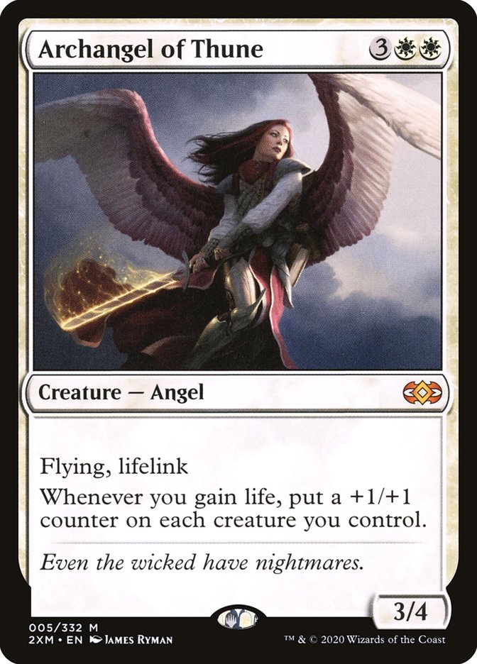 Archangel of Thune [Double Masters] | Jack's On Queen