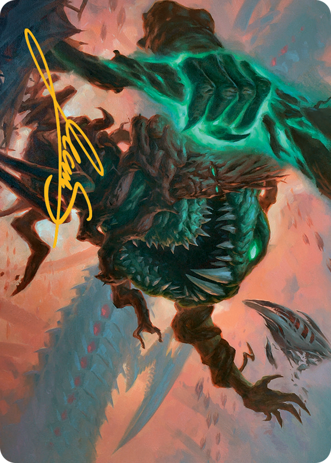 Yargle and Multani Art Card (Gold-Stamped Signature) [March of the Machine Art Series] | Jack's On Queen