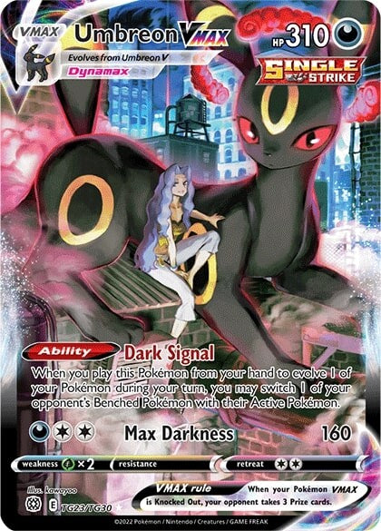 Umbreon VMAX (TG23/TG30) [Sword & Shield: Brilliant Stars] | Jack's On Queen