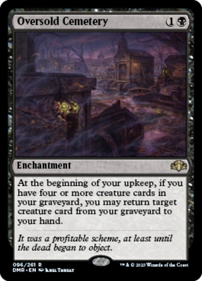 Oversold Cemetery [Dominaria Remastered] | Jack's On Queen