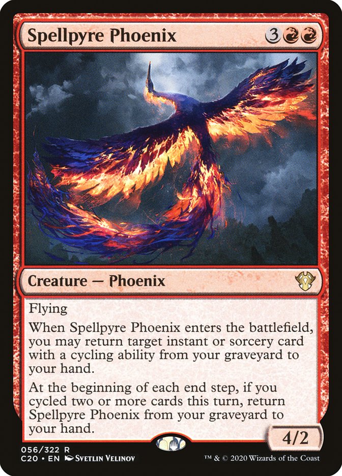 Spellpyre Phoenix [Commander 2020] | Jack's On Queen