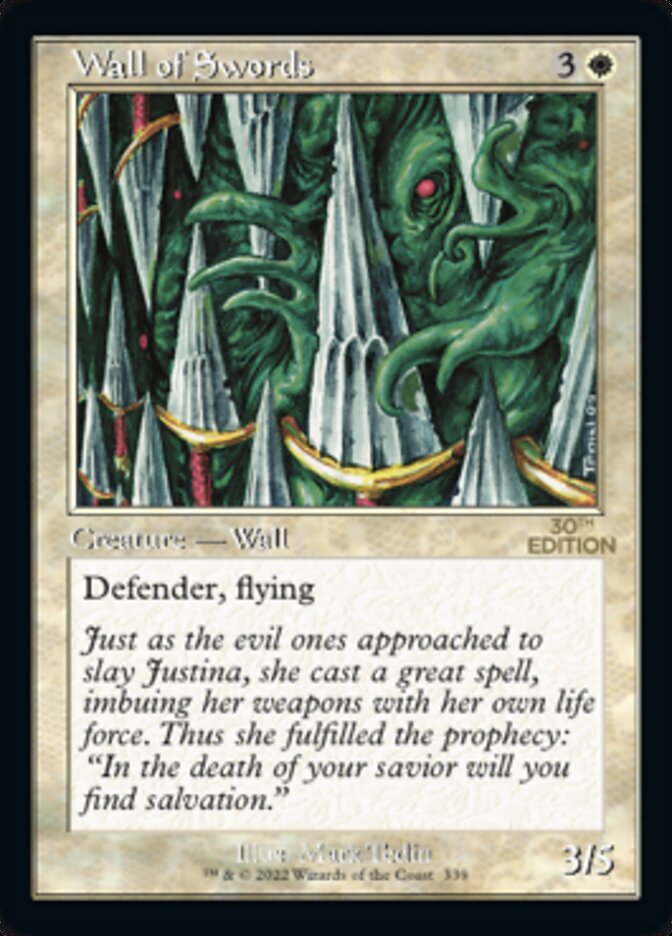 Wall of Swords (Retro) [30th Anniversary Edition] | Jack's On Queen