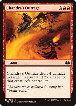 Chandra's Outrage [Modern Masters 2017] | Jack's On Queen