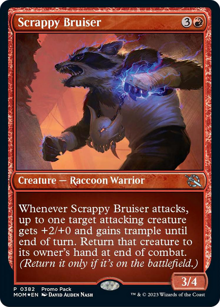Scrappy Bruiser (Promo Pack) [March of the Machine Promos] | Jack's On Queen