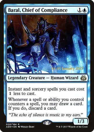 Baral, Chief of Compliance [Aether Revolt Promos] | Jack's On Queen