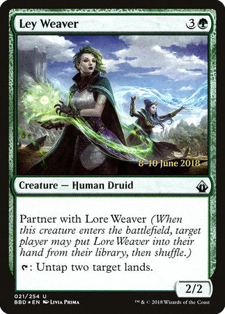 Ley Weaver [Battlebond Promos] | Jack's On Queen